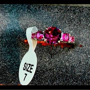 Fragrant Jewels Magenta Ring Size 7